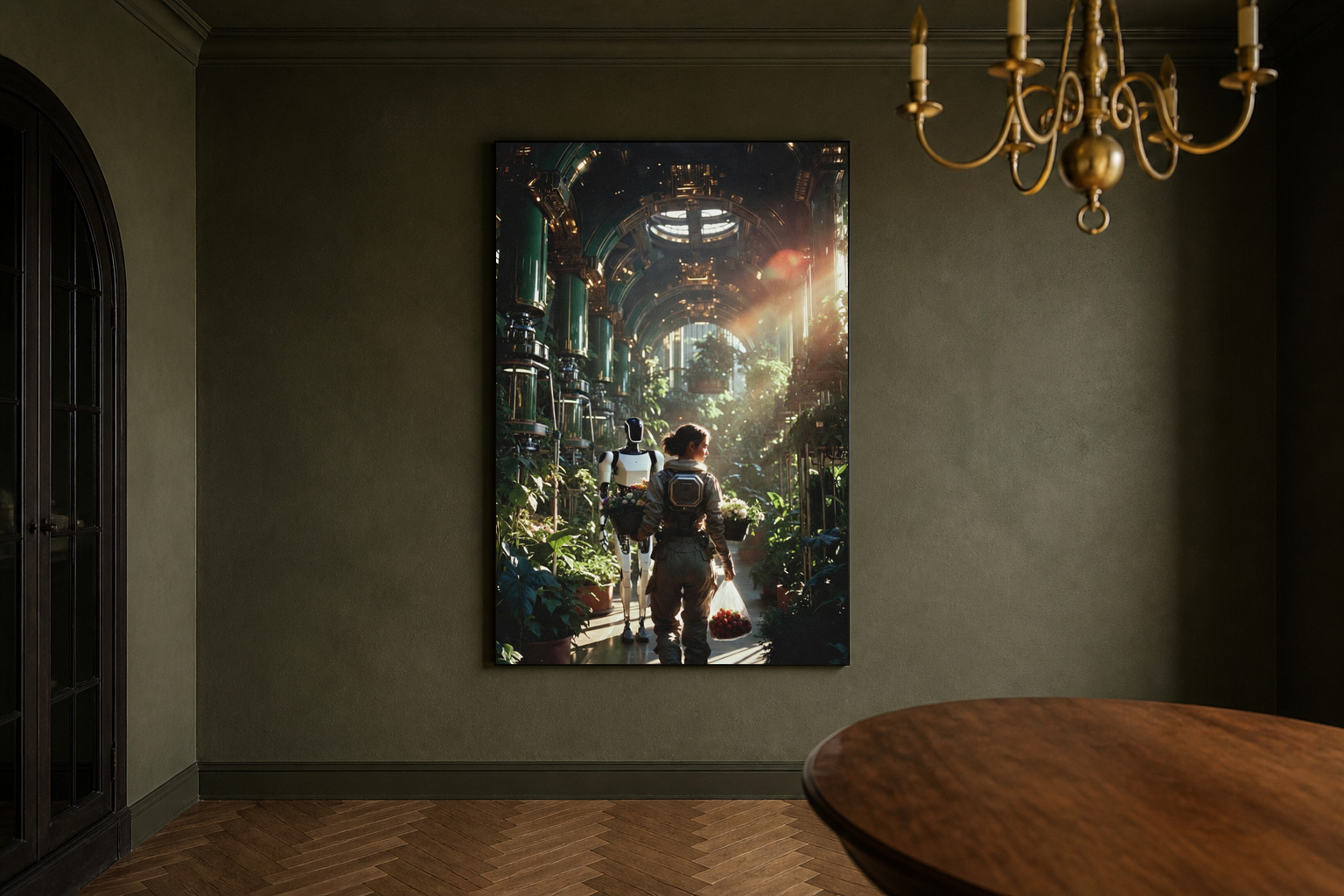 Viridarium in room